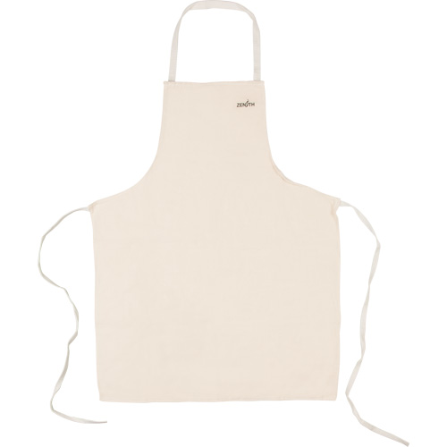 Apron, Cotton, 36" L x 29" W, Natural Sécurité Médic