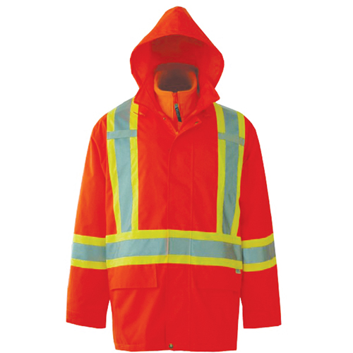Vestes de s&eacute;curit&eacute; 3 en 1 Journeyman, Polyester, Orange haute visibilit&eacute;, Petit Sécurité Médic