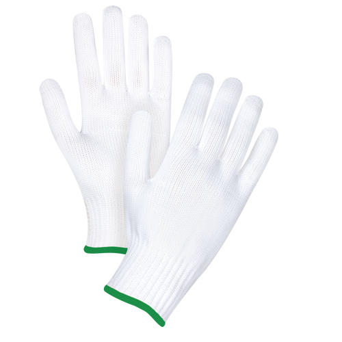 Seamless String Knit Gloves, Polyester, 10 Gauge, Medium Sécurité Médic