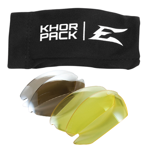 Lentilles de rechange pour les lunettes de s&eacute;curit&eacute; Khor, Antibu&eacute;e/anti-&eacute;gratignures, Transparent, Khor Sécurité Médic