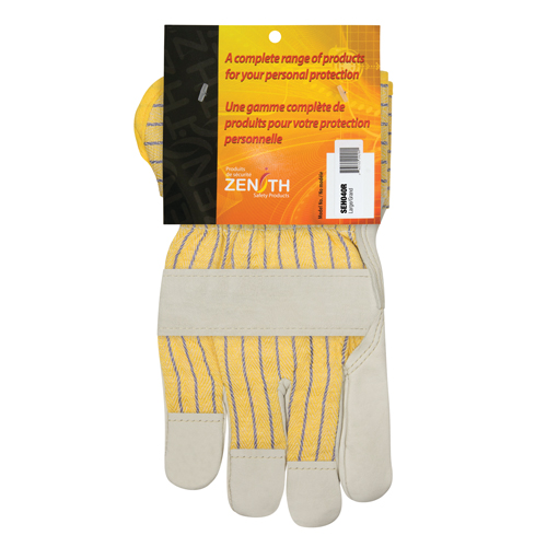 Superior Warmth Winter-Lined Fitters Gloves, Large, Grain Cowhide Palm, Thinsulate Inner Lining Sécurité Médic