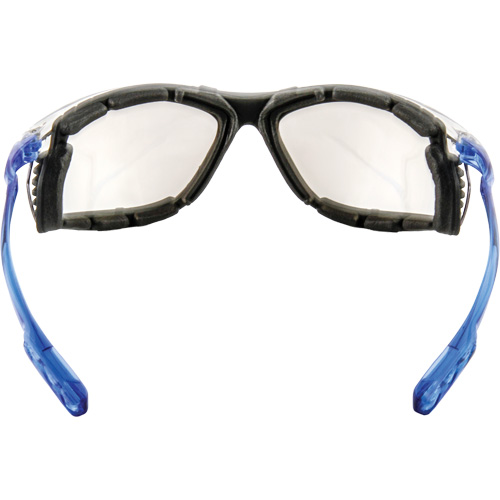 Lunettes de s&eacute;curit&eacute; avec joint en mousse Virtua, Lentille Miroir int&eacute;rieur/ext&eacute;rieur, Antibu&eacute;e, ANSI Z87+/R&eacute;pond ou surpasse la norme CSA Z94.3 Sécurité Médic