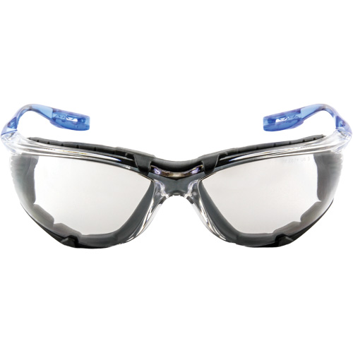 Lunettes de s&eacute;curit&eacute; avec joint en mousse Virtua, Lentille Miroir int&eacute;rieur/ext&eacute;rieur, Antibu&eacute;e, ANSI Z87+/R&eacute;pond ou surpasse la norme CSA Z94.3 Sécurité Médic