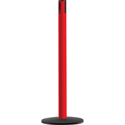 Advance TensaBarrier&reg; - Receiver Post, 36" High, Red Sécurité Médic