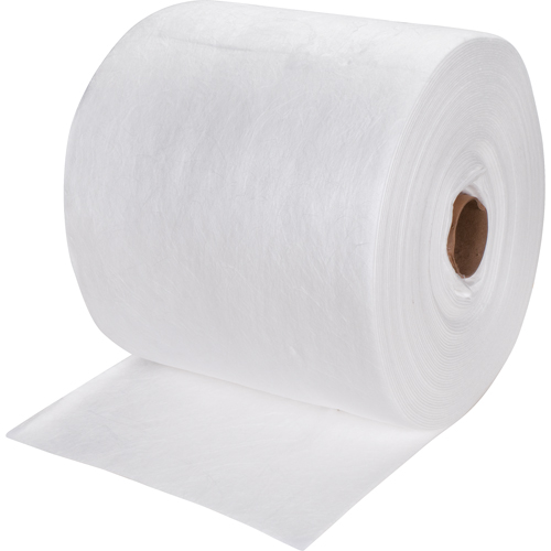 Rouleaux absorbants souffl&eacute;es de premi&egrave;re qualit&eacute;, Lourd, 150' lo x 15" la, Absorption 25 gal. Sécurité Médic
