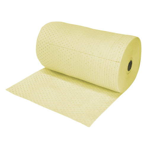 Premium Fine Fiber Sorbent Pads, Heavyweight, 150' L x 30" W, 50 gal. Absorbancy Sécurité Médic