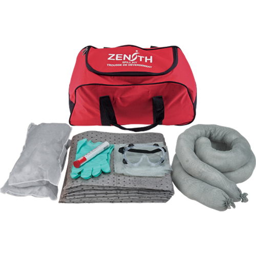 Vehicle Spill Kit, Universal, Bag, 10 US gal. Absorbancy Sécurité Médic