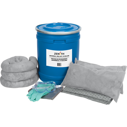 Truck Spill Kit, Universal, Drum, 10 US gal. Absorbancy Sécurité Médic