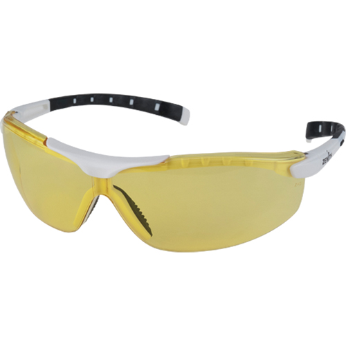 Lunettes de s&eacute;curit&eacute; s&eacute;rie Z1500, Lentille Ambr&eacute;e, Anti-&eacute;gratignures, R&eacute;pond ou surpasse la norme CSA Z94.3 Sécurité Médic
