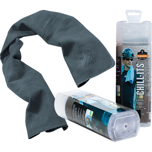 Serviettes de refroidissement 6602 Chill-Its, Gris Sécurité Médic