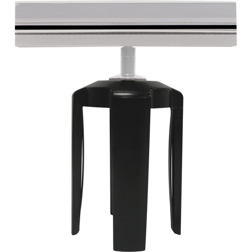 Tensabarrier&reg; Sign Bracket with Adapter, Black Sécurité Médic
