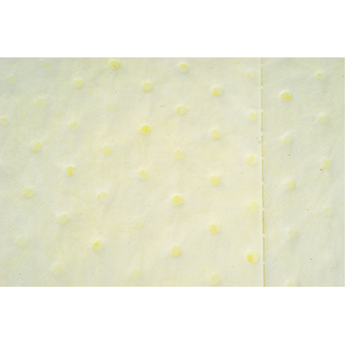 Premium Laminated (SMS) Sorbent Pads, Hazmat, 15" x 17", 30 gal. Absorbancy Sécurité Médic