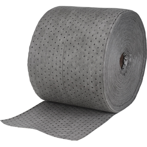 Absorbants pour zones de circulation &eacute;lev&eacute;e, Lourd, 150' lo x 15" la, Absorption 30 gal. Sécurité Médic