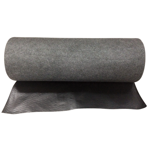 Tapis industriels avec support en poly, 36" la x 50' lo, Lourd Sécurité Médic