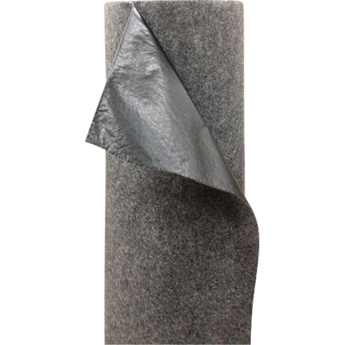 Tapis industriels avec support en poly, 36" la x 50' lo, Lourd Sécurité Médic