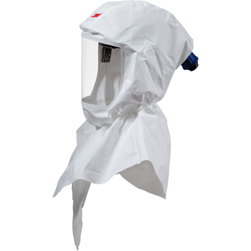 Versaflo Painter's Hood Assembly with Premium Head Suspension, Universal, Soft Top, Double Shroud Sécurité Médic