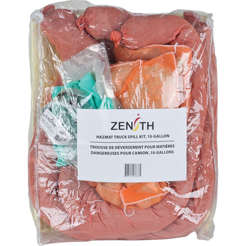 Truck Spill Kit, Hazmat, Bag, 10 US gal. Absorbancy Sécurité Médic
