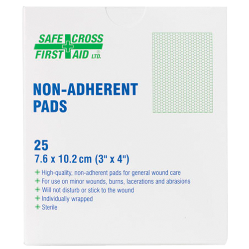 Non-Adherent Pads Sécurité Médic