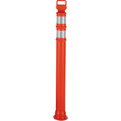 Ez-Grab Delineator Posts, 42" H, Orange Sécurité Médic