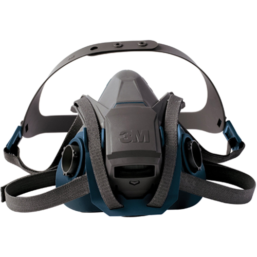 6500QL Series Half Facepiece Respirator With Quick-Latch Drop-Down Feature, Silicone, Large Sécurité Médic
