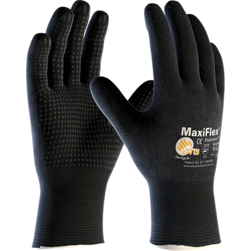 ATG MaxiFlex&reg; EnduranceTM 34-8745 Gloves, 7/Small, Foam Nitrile Coating, 15 Gauge, Nylon Shell Sécurité Médic