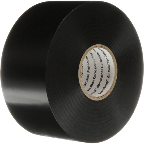 Ruban de protection contre la rouille tout temps Scotchrap, 50,8 mm (2") x 30,48 m (100'), Noir Sécurité Médic