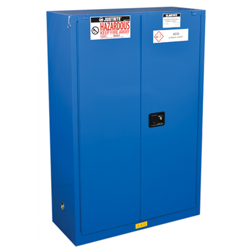Armoires de rangement pour mati&egrave;res dangereuses Sure-Grip Ex, 45 gal., 43" x 65" x 18" Sécurité Médic