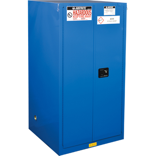 Sure-Grip&reg; Ex Hazardous Material Safety Cabinets, 60 gal., 34" x 65" x 34" Sécurité Médic
