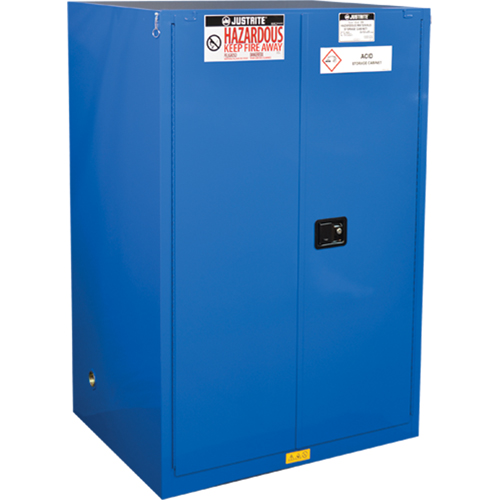 Armoires de rangement pour mati&egrave;res dangereuses Sure-Grip Ex, 90 gal., 43" x 65" x 34" Sécurité Médic