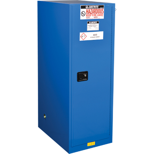 Armoires &eacute;troite pour rangement de mati&egrave;res dangereuses Sure-Grip Ex, 54 gal., 23,25" x 65" x 34" Sécurité Médic