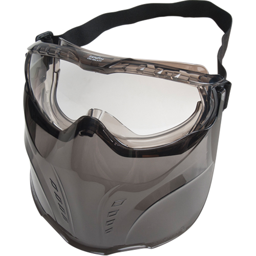 Lunettes &agrave; coques de s&eacute;curit&eacute; avec visi&egrave;re de s&eacute;rie Z2300, Lentille Transparent, Antibu&eacute;e, Ventilation Indirecte Sécurité Médic