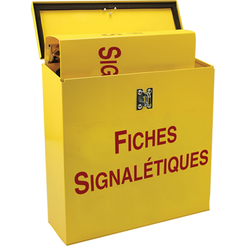 Safety Documents Job-Site Box, French, Binders Included Sécurité Médic