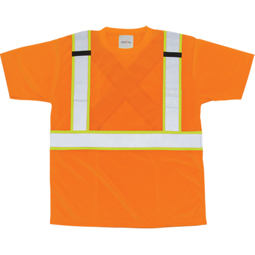 T-shirt conforme &agrave; la CSA, Polyester, Moyen, Orange Sécurité Médic