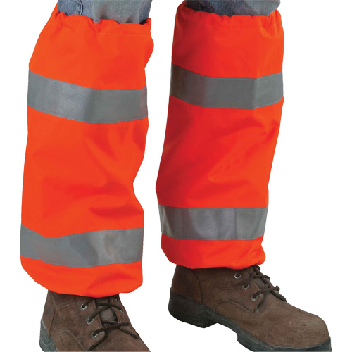 GloWear 8008 Class E High Visibility Leg Gaiters Sécurité Médic