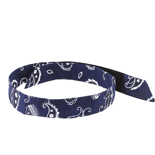Foulard de refroidissement par &eacute;vaporation Chill-Its 6705, Bleu Sécurité Médic