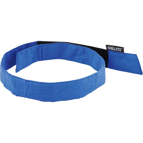 Foulard de refroidissement par &eacute;vaporation Chill-Its 6705, Bleu Sécurité Médic