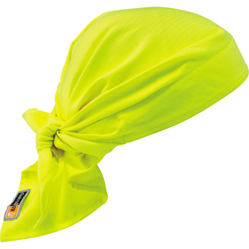 Foulard de refroidissement ingifug&eacute; en triangle Chill-Its 6710FR, Jaune lime haute visibilit&eacute; Sécurité Médic