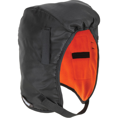 Coiffe d'hiver &eacute;conomique &agrave; deux couches N-Ferno 6840, Doublure en Molleton, Taille unique, Noir Sécurité Médic