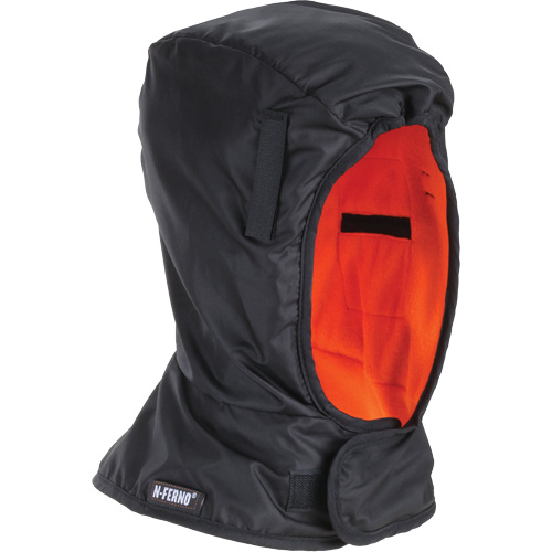 Coiffe d'hiver &eacute;conomique &agrave; deux couches N-Ferno 6840, Doublure en Molleton, Taille unique, Noir Sécurité Médic