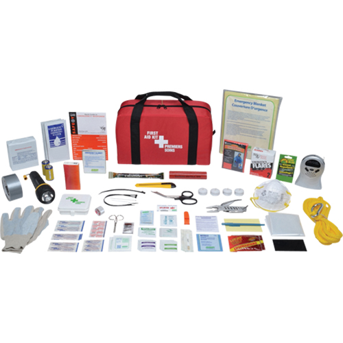Trousse de premiers soins de luxe pour pr&eacute;paration aux situations d'urgence, Classe 2 Sécurité Médic