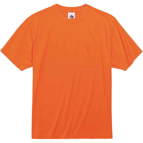 Chandail non certifi&eacute; GloWear 8089, Polyester, Petit, Orange haute visibilit&eacute; Sécurité Médic