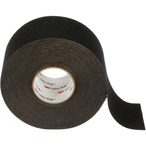 Rubans antid&eacute;rapants Safety-Walk, 4" x 60', Noir Sécurité Médic