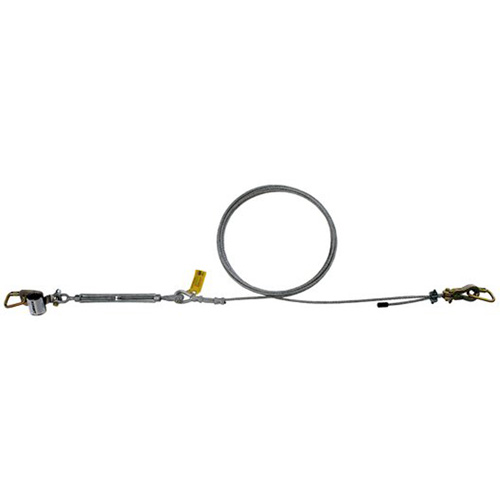 SecuraSpan HLL Lifeline Assembly, Galvanized Cable Sécurité Médic