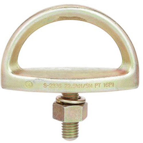 Anchorage Connector, D-Ring, Permanent Use Sécurité Médic