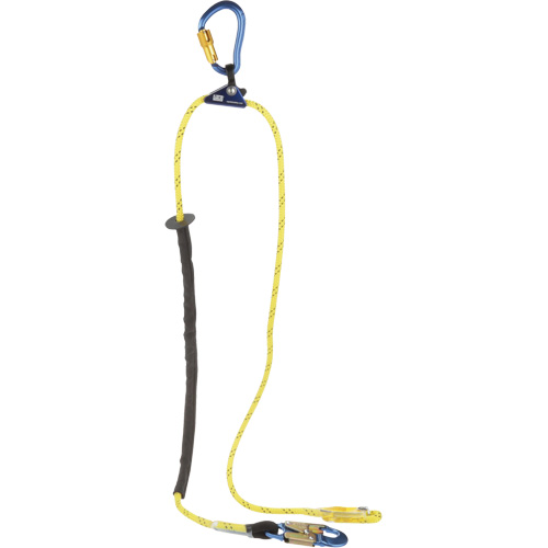 Pole Climber's Adjustable Rope Positioning Lanyard, 1 Legs, 8', CSA Class F, Nylon Sécurité Médic