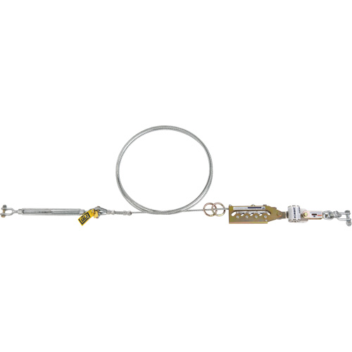 Sayfline Cable Horizontal Lifeline System, Galvanized Cable Sécurité Médic