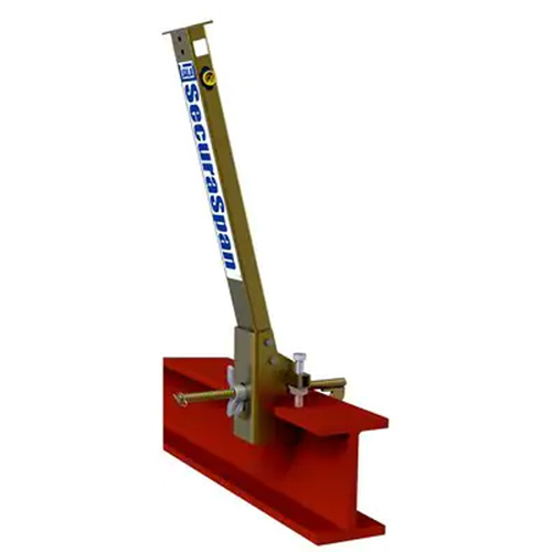 SecuraSpan I-Beam HLL Stanchion with Base Sécurité Médic