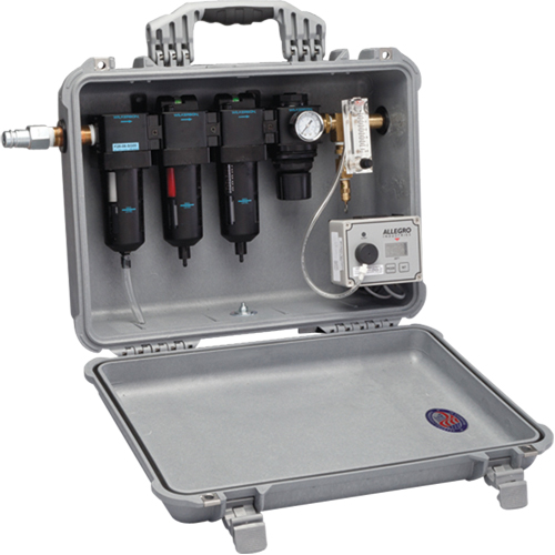ALLEGRO INDUSTRIES Carry-Air 100 CFM Filtration Panel Sécurité Médic