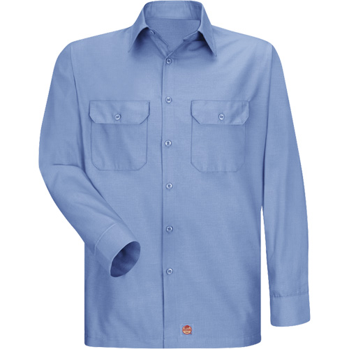 Long Sleeve Ripstop Shirt, Men's, 3X-Large, Blue Sécurité Médic