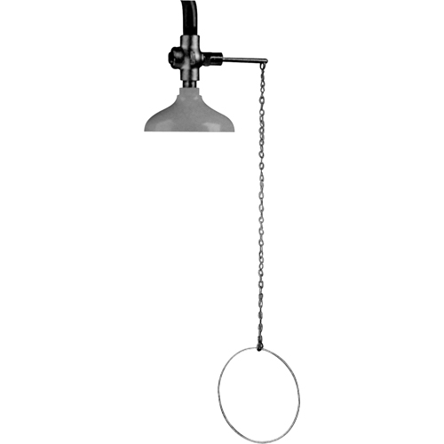 Douche d'urgence suspendue Lifesaver, Montage au plafond Sécurité Médic